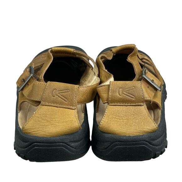 Keen Mens Fisherman Brown Leather Sandals Size US 14 main image 9